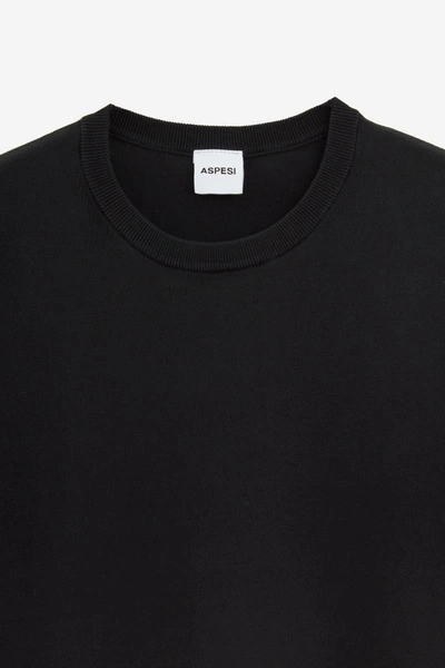 Shop Aspesi T-shirts In Black