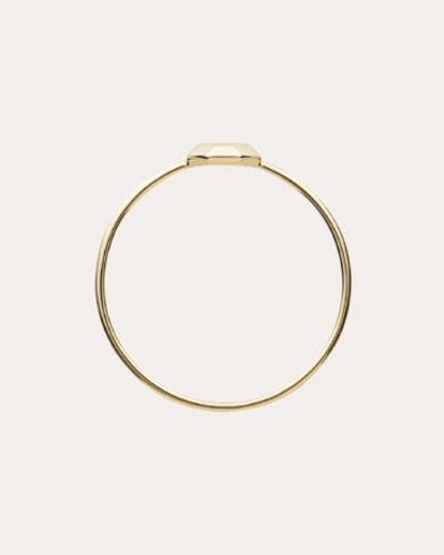 Shop Kinraden Women's Mortal Bone Ring In Gold