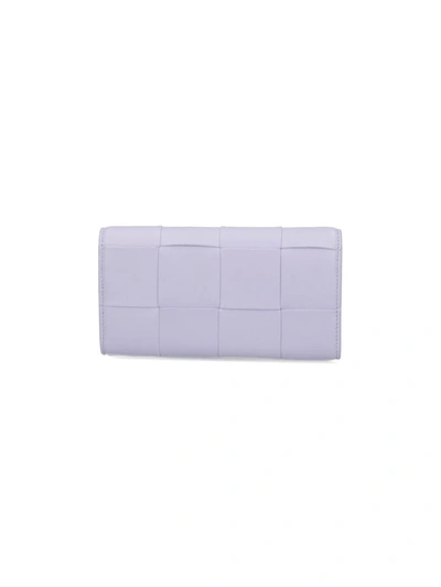 Shop Bottega Veneta Wallets In Violet