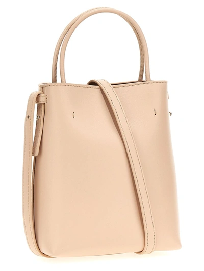 Shop Chloé 'micro Chloe Sense' Bucket Bag In Pink