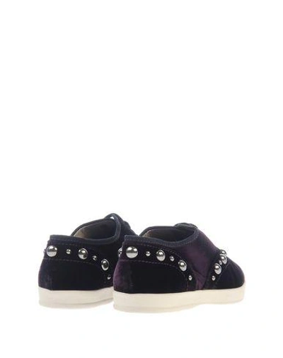 Shop Marc Jacobs Sneakers In Dark Purple