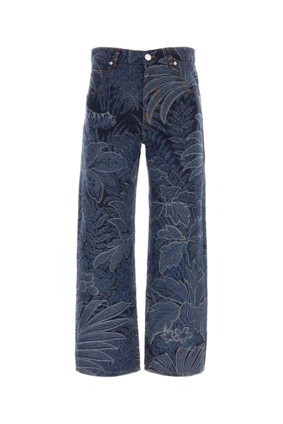 Shop Etro Jeans In Printed