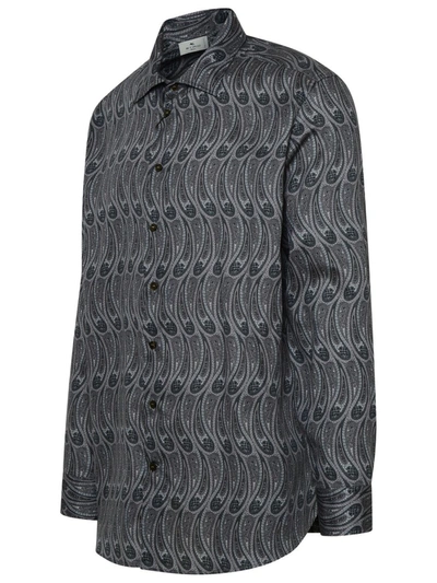 Etro Rome Shirt In Grey