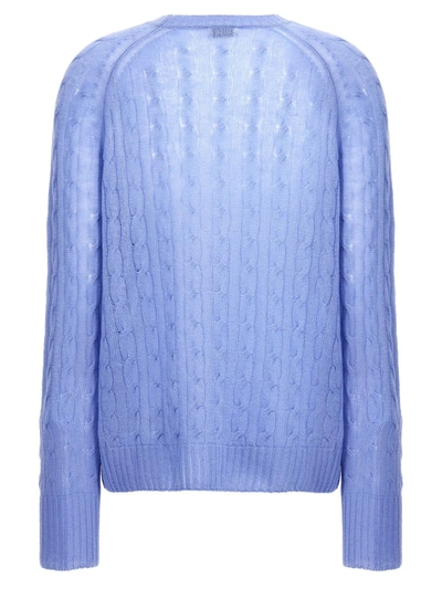 Shop Etro Cashmere Crew-neck Sweater In Blue