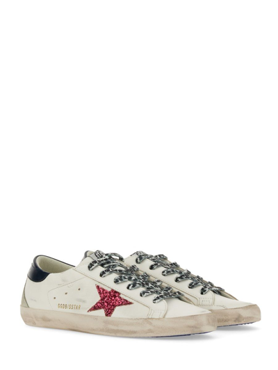 Shop Golden Goose Sneakers In White