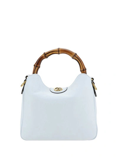Shop Gucci Handbags In Blu/sky