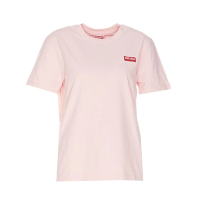 Shop Kenzo Pink Cotton T-shirt