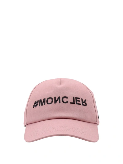Shop Moncler Grenoble Hat In Pink