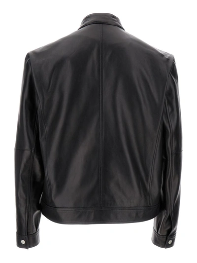 Shop Arma Ryu Biker Lamb Silky In Black