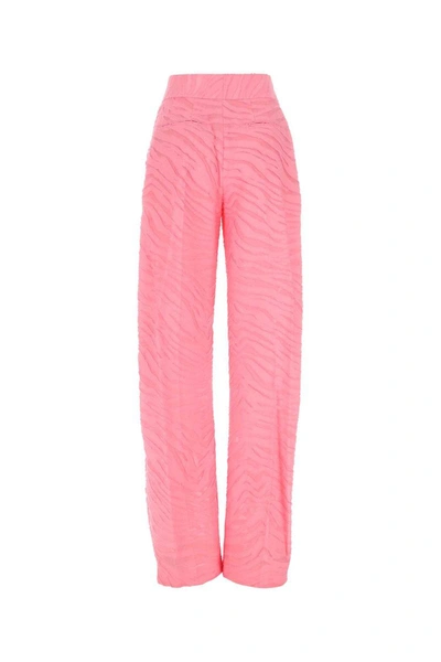 Shop Attico The  'gary' Pants In Pink