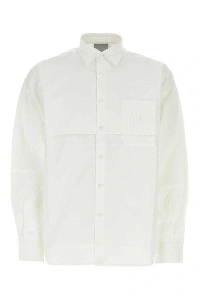 Shop Vtmnts 'barcode' Shirt In White