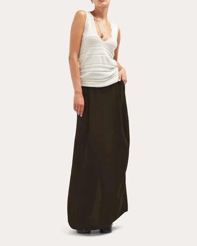 Shop Careste Women's Sienna Maxi Skirt In Brown