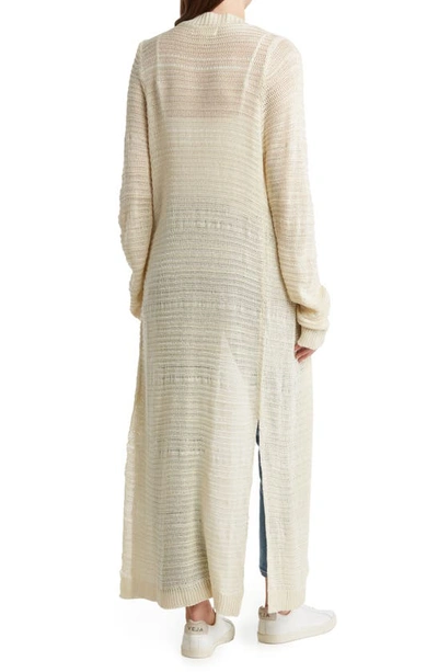 Shop By Design Tanisha Longline Duster In Antique White