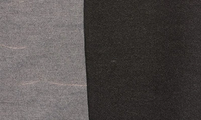 Shop La Fiorentina Reversible Wrap In Black/ Grey