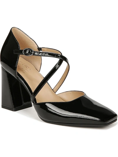 Shop Naturalizer Leesha Womens Leather Strappy Pumps In Black
