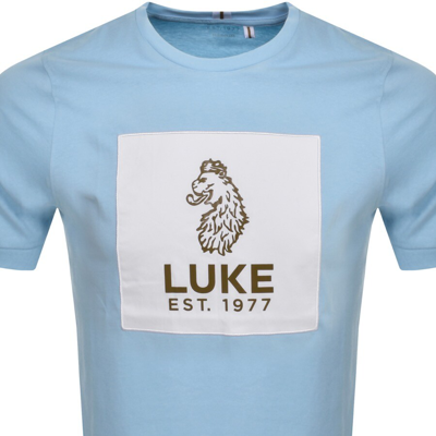 Shop Luke 1977 Cambodia T Shirt Blue