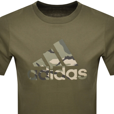 Shop Adidas Originals Adidas Sportswear Logo T Shirt Green