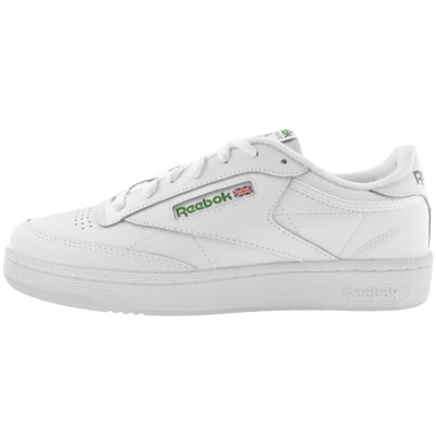 Shop Reebok Classic Leather Trainers White