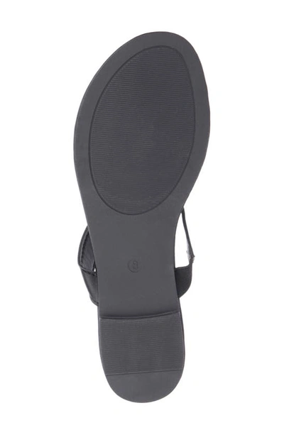 New York And Company Women's Adonia Flat Sandal In Black