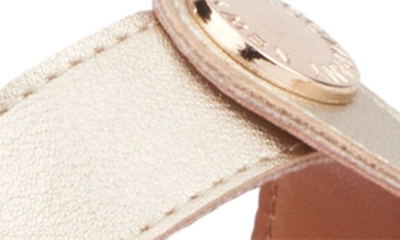 New York And Company Women's Adonia Flat Sandal In Gold