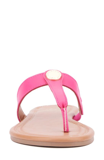 New York And Company Women's Adonia Flat Sandal In Pink