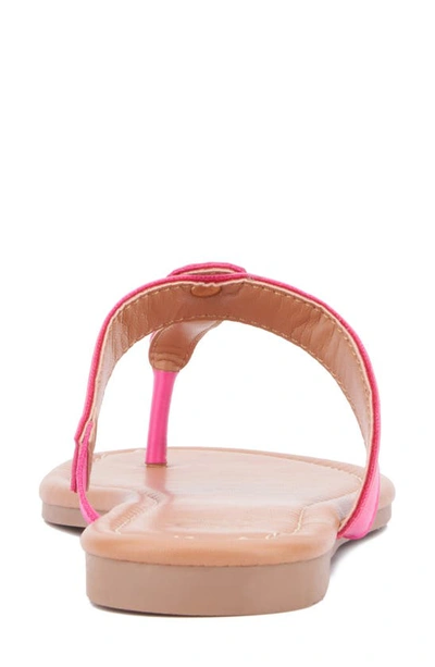New York And Company Women's Adonia Flat Sandal In Pink