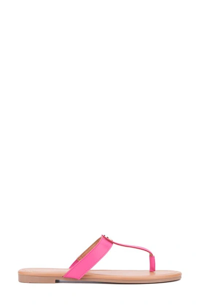 New York And Company Women's Adonia Flat Sandal In Pink