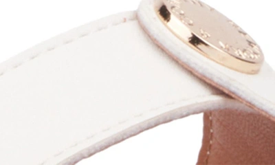 New York And Company Women's Adonia Flat Sandal In White