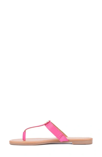 New York And Company Women's Adonia Flat Sandal In Pink