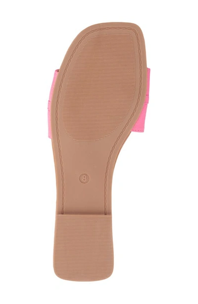 Shop New York And Company Naia Slide Sandal In Pink
