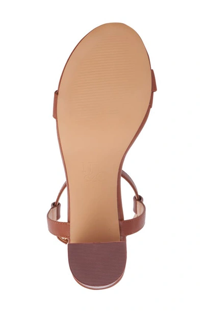 New York And Company Women's Livvy Block Heel Sandal In Cognac