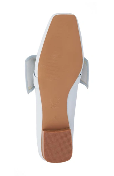 Shop New York And Company Dominica Bow Loafer In Pastel Blue