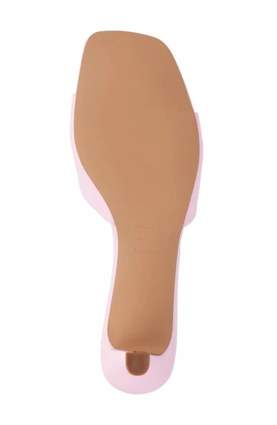 New York And Company Women's Gaia Kitten Heel Sandal In Pastel Pink