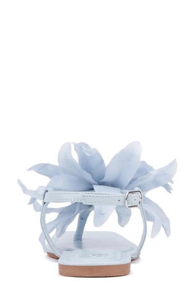 New York And Company Flora Sandal In Pastel Blue