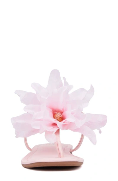 New York And Company Flora Sandal In Pastel Pink