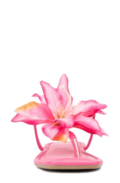 New York And Company Flora Sandal In Pink