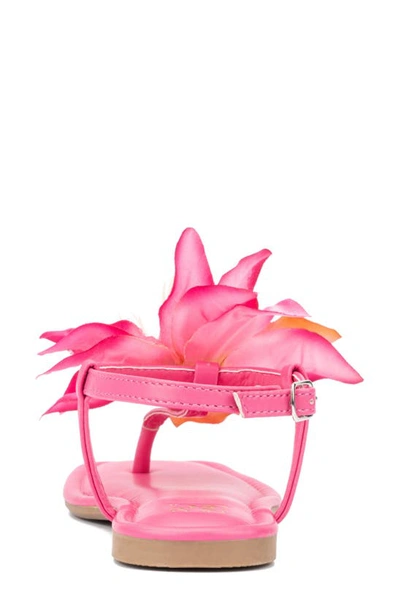 New York And Company Flora Sandal In Pink