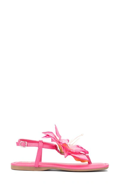 New York And Company Flora Sandal In Pink