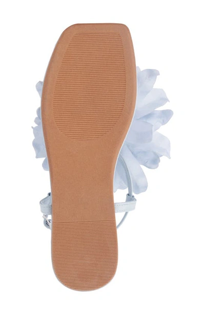 New York And Company Flora Sandal In Pastel Blue