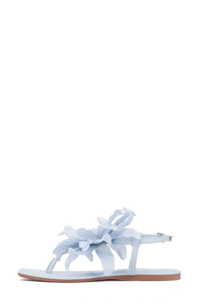 New York And Company Flora Sandal In Pastel Blue