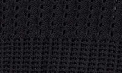 Shop Frame Open Stitch Shrunken Cardigan In Black