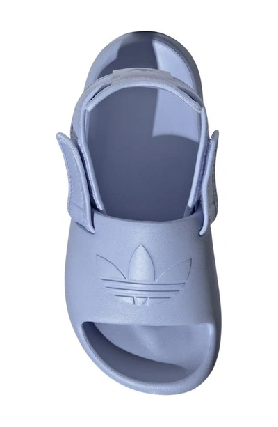 Shop Adidas Originals Kids' Adilette Adifom Slide Sandal In Blue