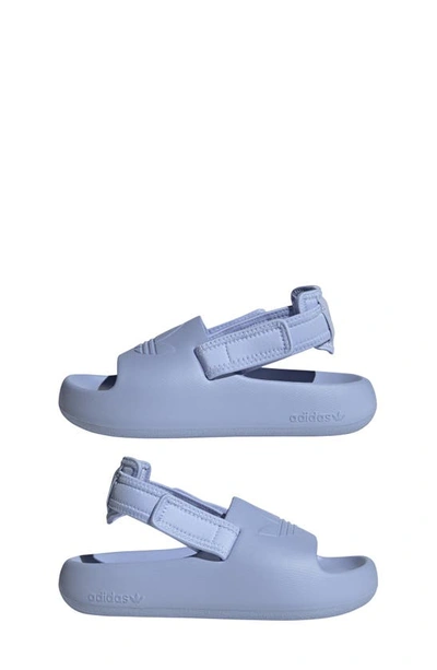 Shop Adidas Originals Kids' Adilette Adifom Slide Sandal In Blue