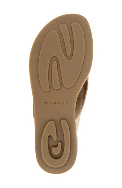 Shop Gentle Souls By Kenneth Cole Laniey Sandal In Champagne