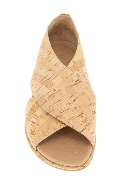 Gentle Souls By Kenneth Cole Laniey Sandal In Stretch Cork