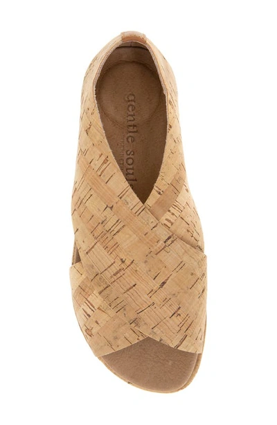 Gentle Souls By Kenneth Cole Laniey Sandal In Stretch Cork