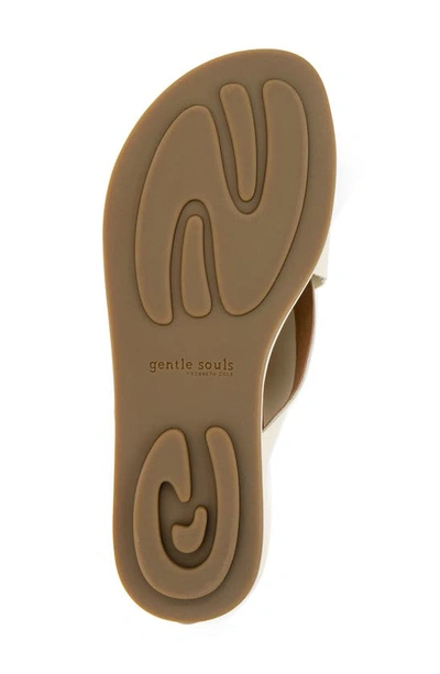 Shop Gentle Souls By Kenneth Cole Laniey Sandal In Stone Leather