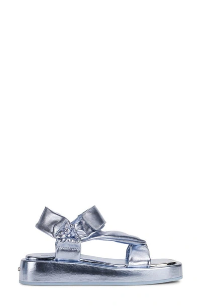 Dkny Platform Sandal In Celeste
