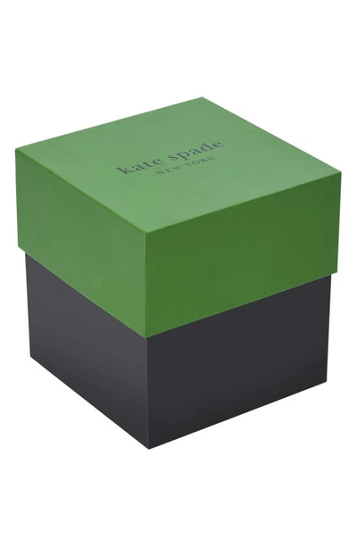 Kate Spade New York Monroe Floral Crystal Strap Watch, 24mm In Gold