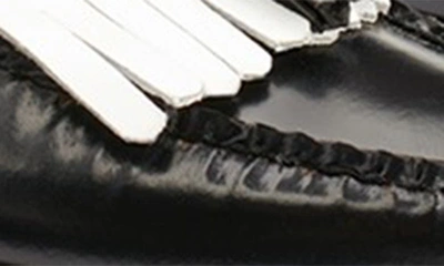G.h.bass Esther Kiltie Weejuns® Loafer In Black/ White